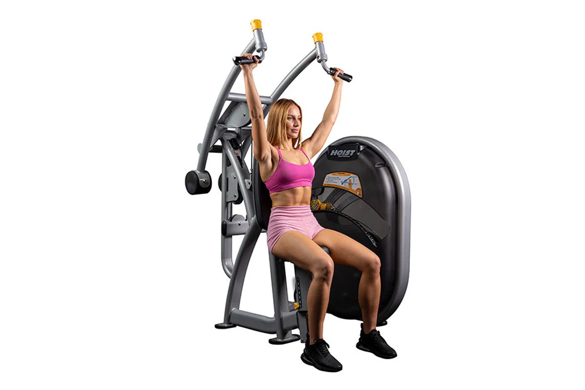 Hoist Club Line Shoulder Press Machine (CL 3501) - Professional Gym Equipment for Home & Commercial Use - Perfect for Shoulder Strength Training & Muscle Building