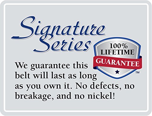 Nickel Free Titanium-Carbon Fiber Black Belt for Men - Hypoallergenic Solid Full Grain Leather Belt with Certified Titanium Buckle - USA Made Durable Dress & Casual Belt for Office, Travel & Everyday Wear