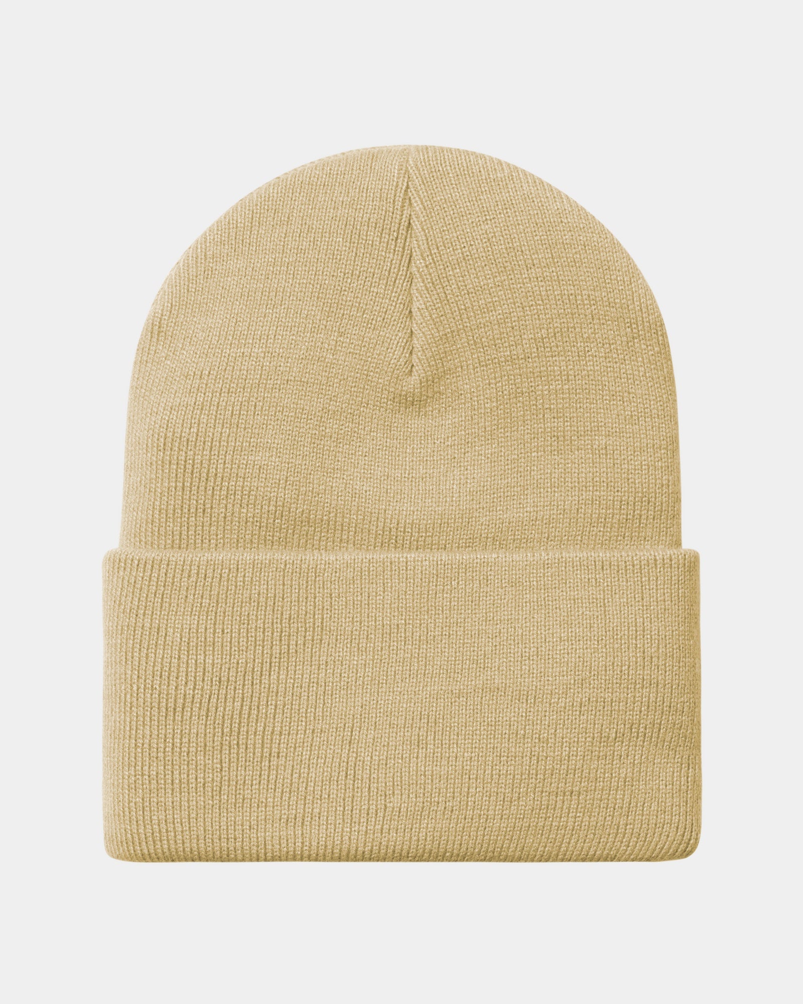 Acrylic Watch Hat in Air Yellow - Stylish Unisex Beanie for Winter Fashion & Outdoor Activities