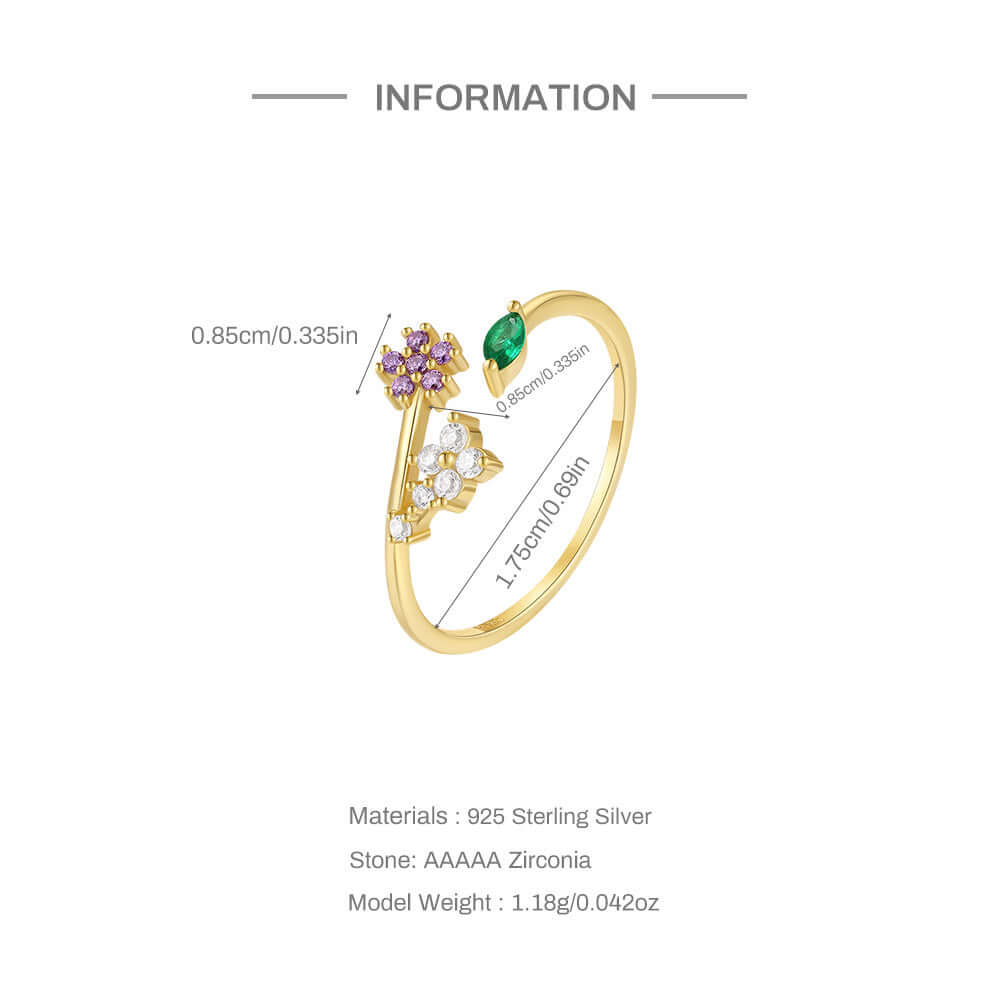 Love Heart Bow Stackable Ring | R515 | Elegant & Dainty Jewelry for Women | Perfect for Valentine's Day, Anniversary & Everyday Wear