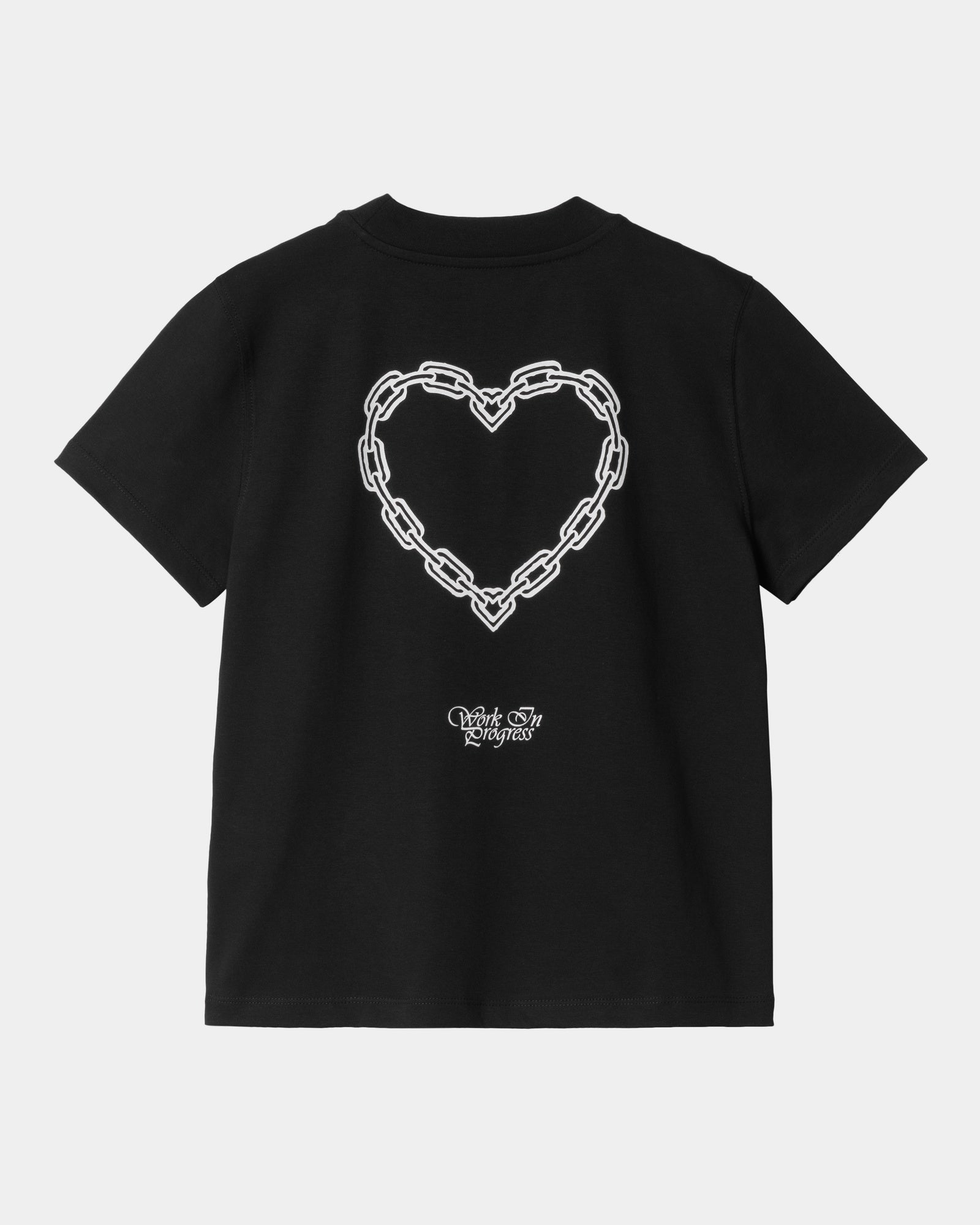Women's Stylish Chained T-Shirt - Trendy Black & White Cotton Tee for Casual Wear, Street Fashion & Everyday Outfits