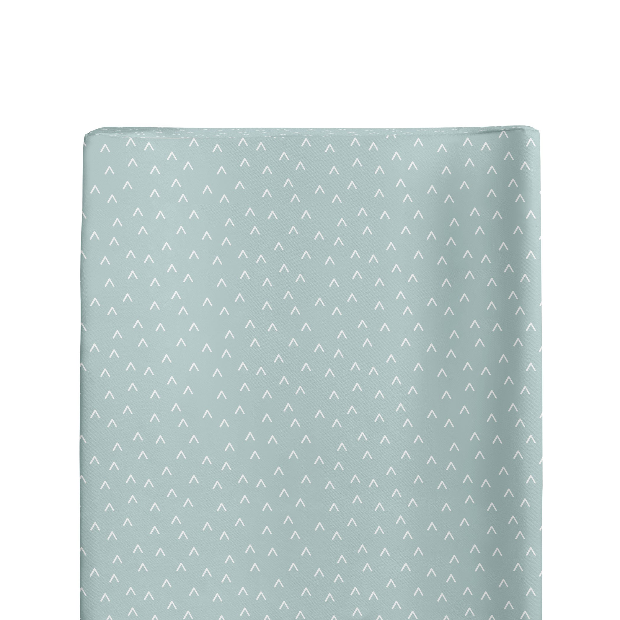 Nordic 2-Pack Waterproof Changing Pad Covers - Dusty Sky & Mint Colors | Soft Baby Changing Table Protector for Nursery, Diaper Station & Travel Use