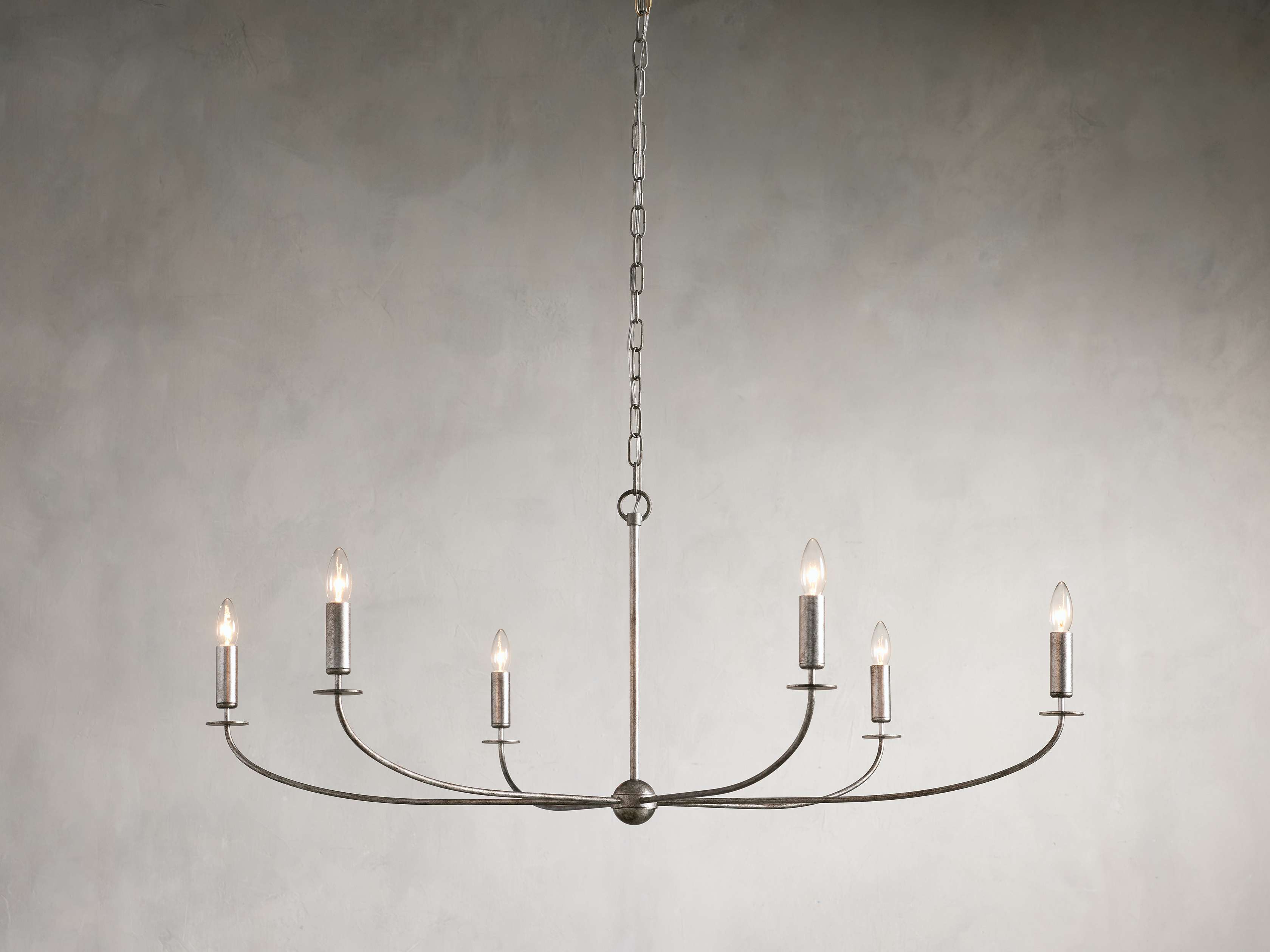 Arnett Round Chandelier - Modern Crystal Ceiling Light Fixture for Dining Room, Bedroom & Living Room | Elegant Lighting for Home Decor & Interior Design