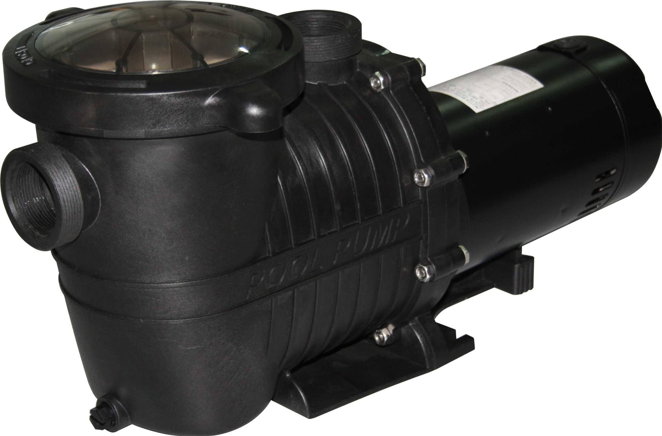 1.5 HP 230V High Performance In-Ground Swimming Pool Pump - Energy Efficient Water Circulation for Backyard Pools & Spas
