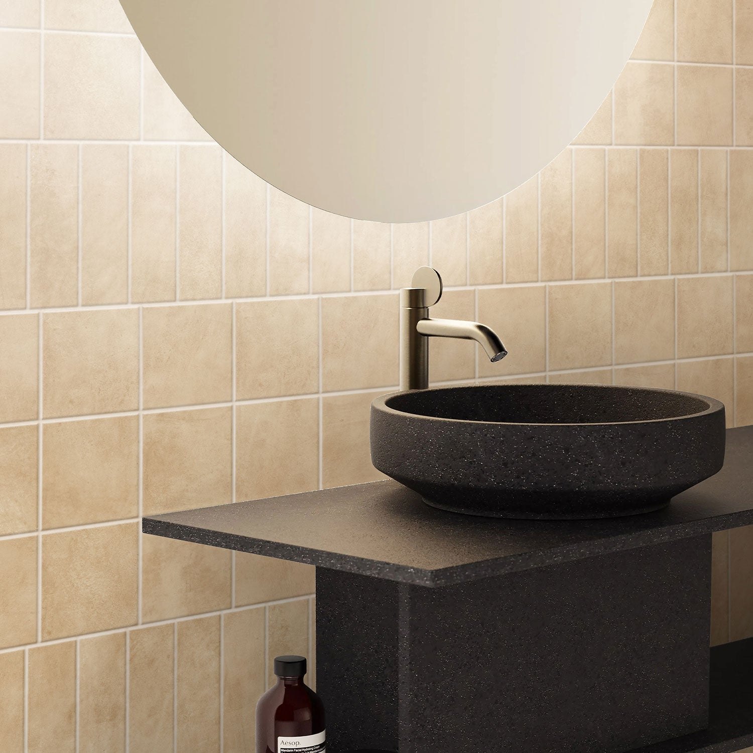 Tuscan Sand 150x150 Matte Terracotta Look Porcelain Tile - Perfect for Kitchen Backsplash, Bathroom Flooring & Mediterranean Style Home Decor