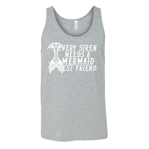 Every Siren Needs A Mermaid Best Friend Shirt - Unisex Graphic Tee for Women & Men - Perfect for Beach Parties, Mermaid Themed Events & Best Friend Gifts