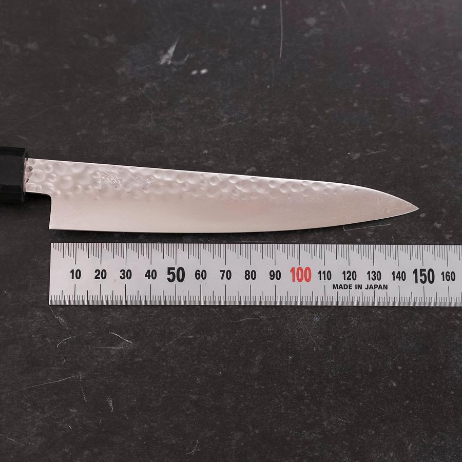 VG-10 Tsuchime Damascus Petty Knife 150mm with Rosewood Handle - Perfect for Precision Slicing, Dicing, and Garnishing in Professional & Home Kitchens