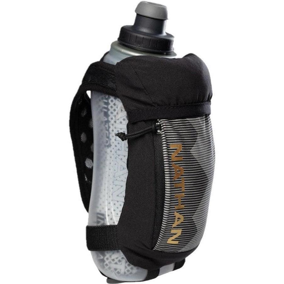Nathan Quicksqueeze 18oz Insulated Handheld Water Bottle - Leakproof & BPA-Free for Running, Hiking, Gym & Outdoor Activities