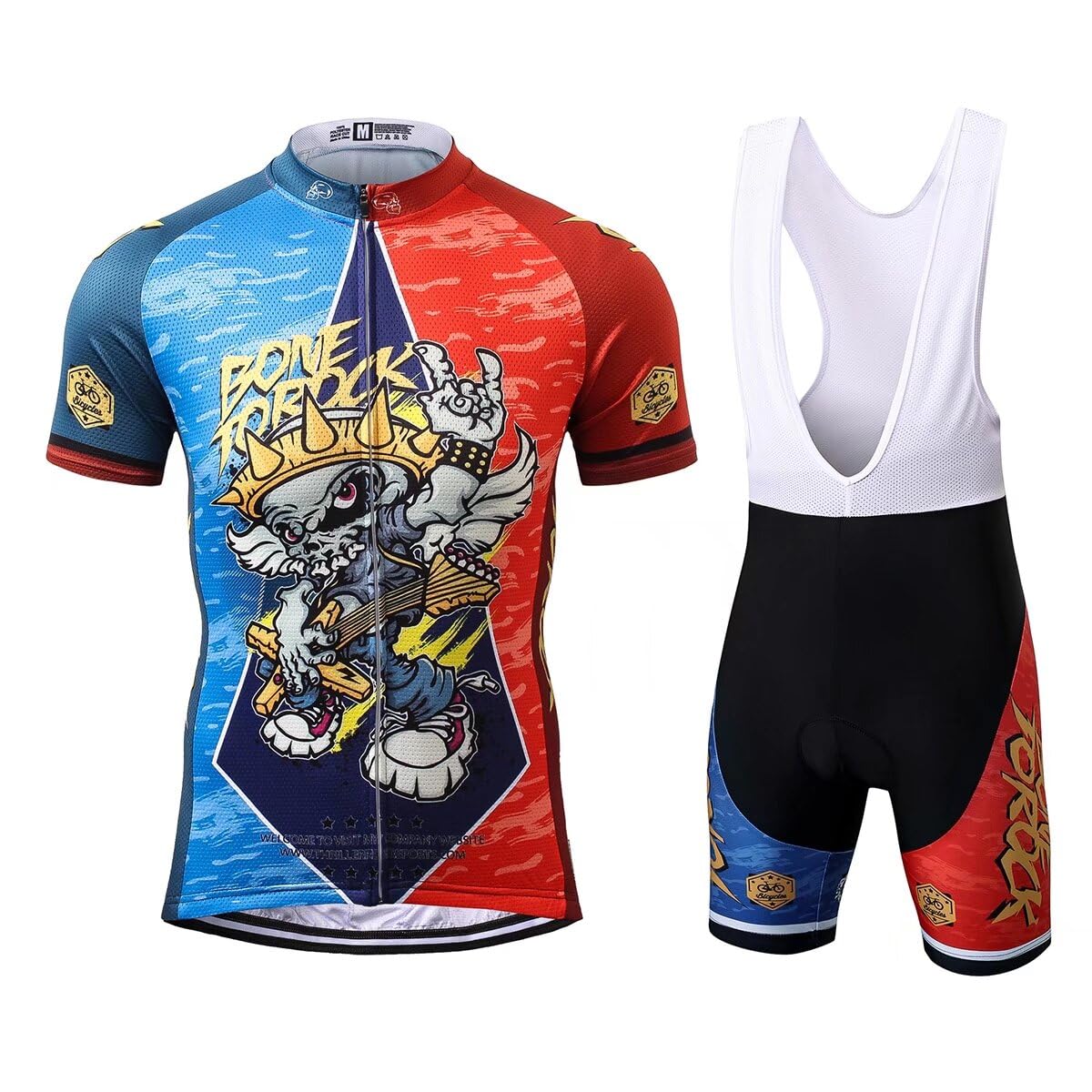 Men's Mountain Bike Short Sleeve Cycling Jersey - Breathable Outdoor Sports Shirt for Thrill Riders | Perfect for Trail Riding, Road Cycling & Adventure Sports