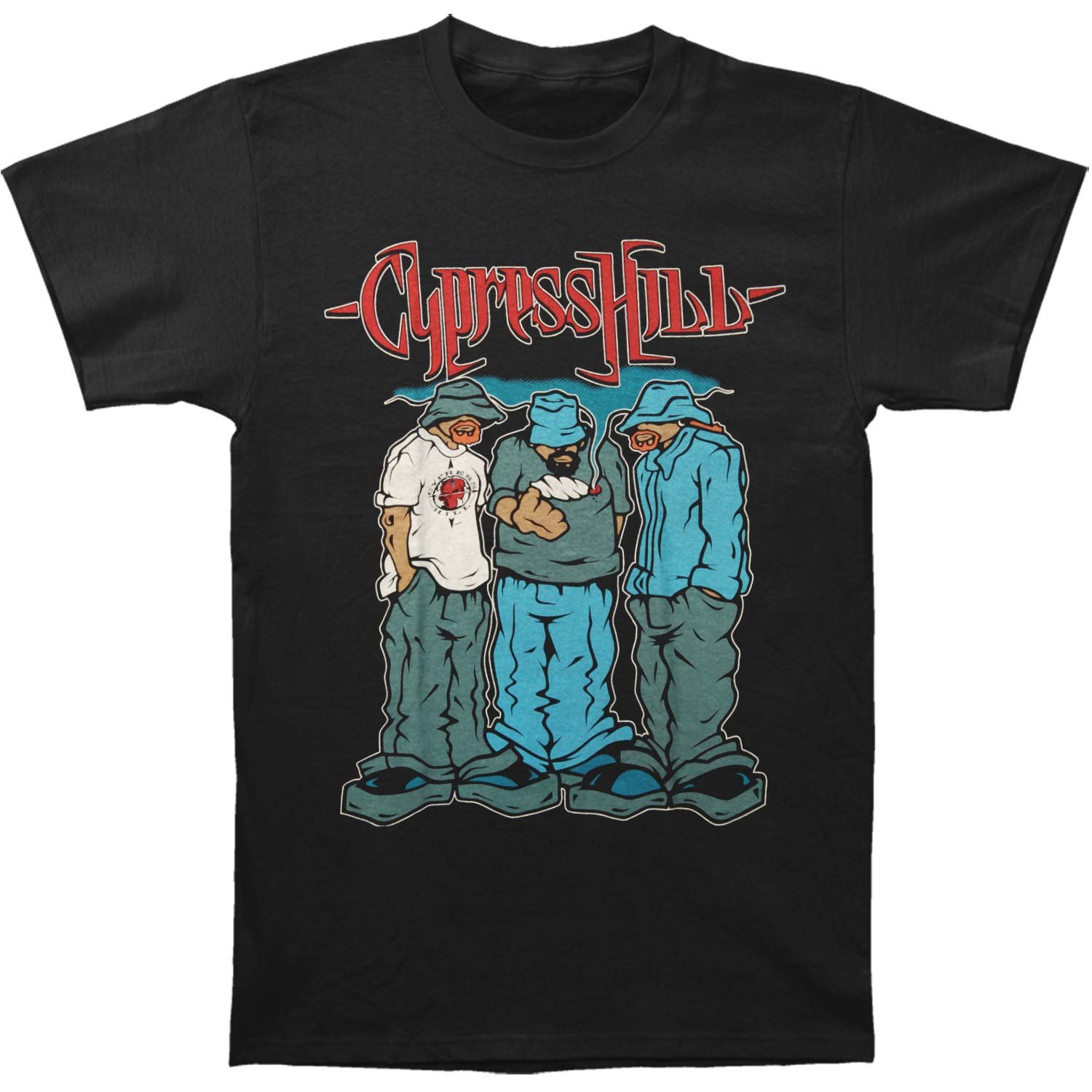 Cypress Hill Blunted Black Graphic T-Shirt for Men | Vintage Hip Hop Tee | Perfect for Concerts, Streetwear & Casual Outfits