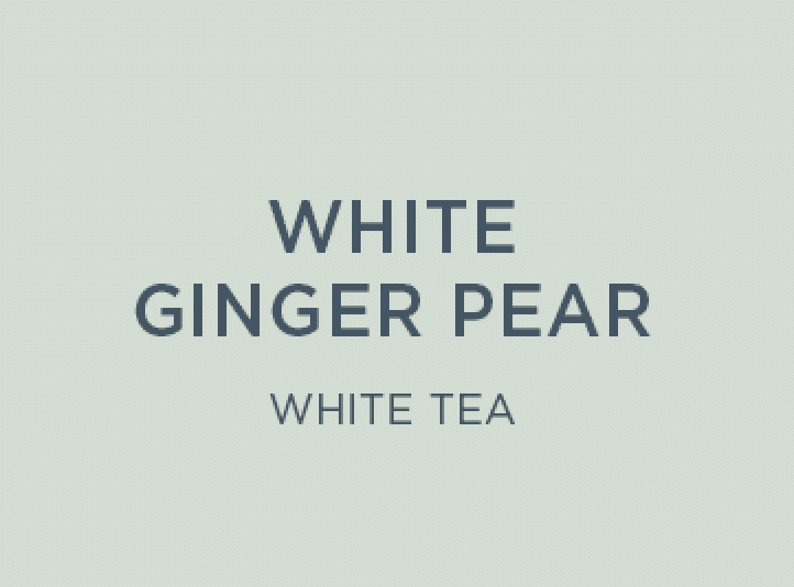 Organic White Ginger Pear Tea - Premium Loose Leaf Herbal Tea for Relaxation & Digestion - Perfect for Afternoon Tea, Stress Relief & Wellness Rituals