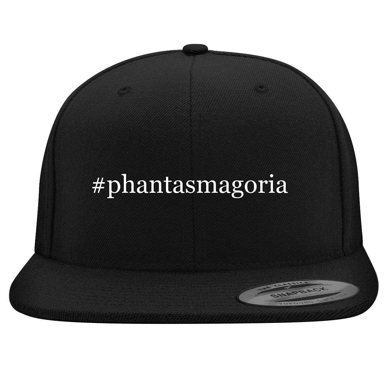 BH Cool Designs #Phantasmagoria - Yupoong 6089 Structured Flat Bill Snapback Hat | Embroidered Trendy Unisex Baseball Cap for Outdoor Sports & Street Fashion