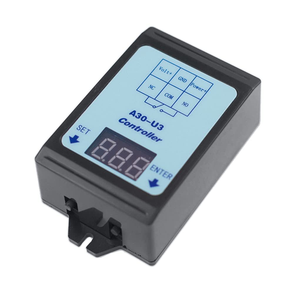 DC 6-80V Voltage Monitoring Relay with Time Delay | Undervoltage & Overvoltage Protection | 4 Operating Modes | Charging/Discharge Controller Module | Perfect for Solar Power Systems, Battery Backup & Industrial Equipment Protection