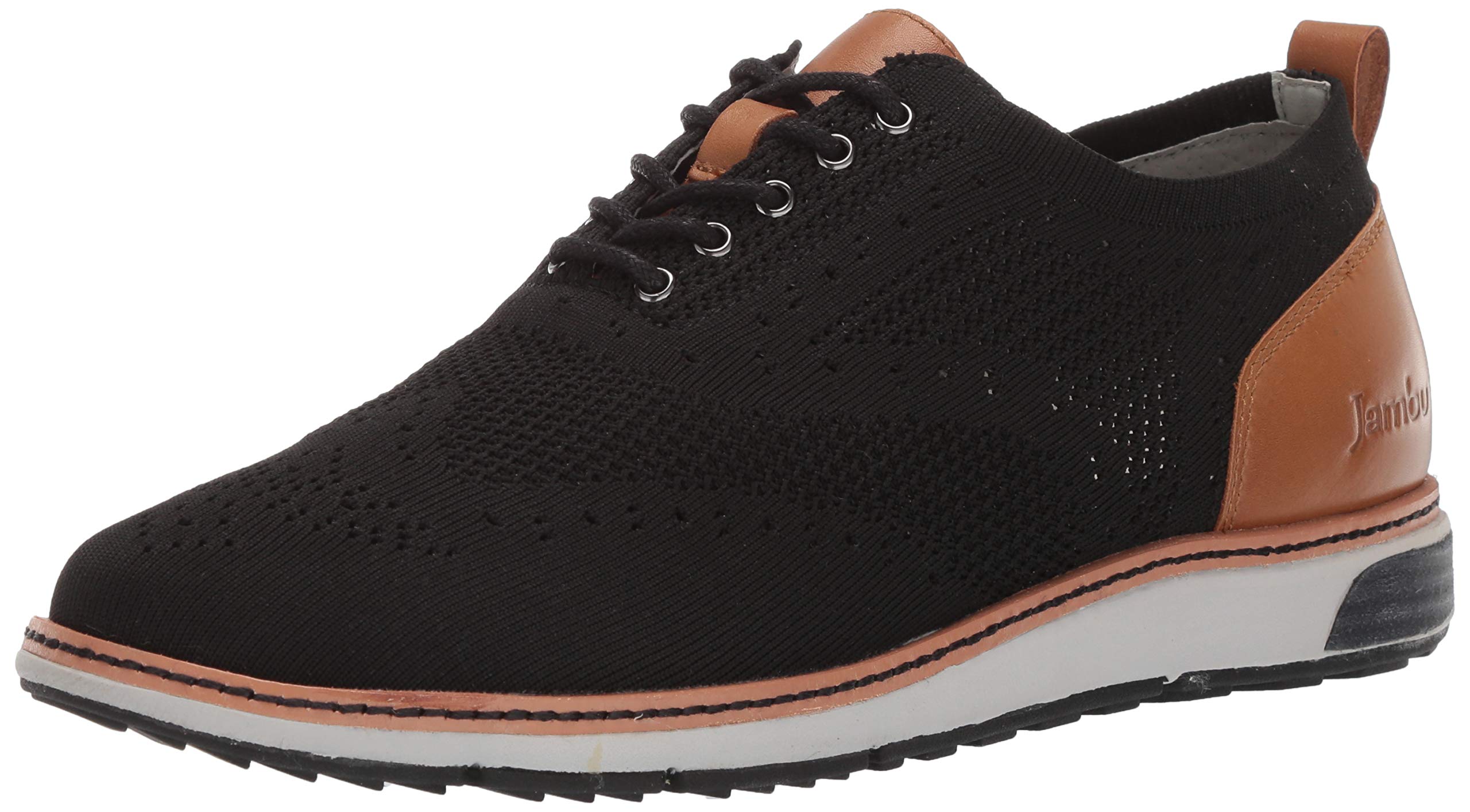 Jambu Men's Franklin Oxford Shoes - Comfortable & Stylish Casual Dress Shoes for Work, Travel & Outdoor Activities