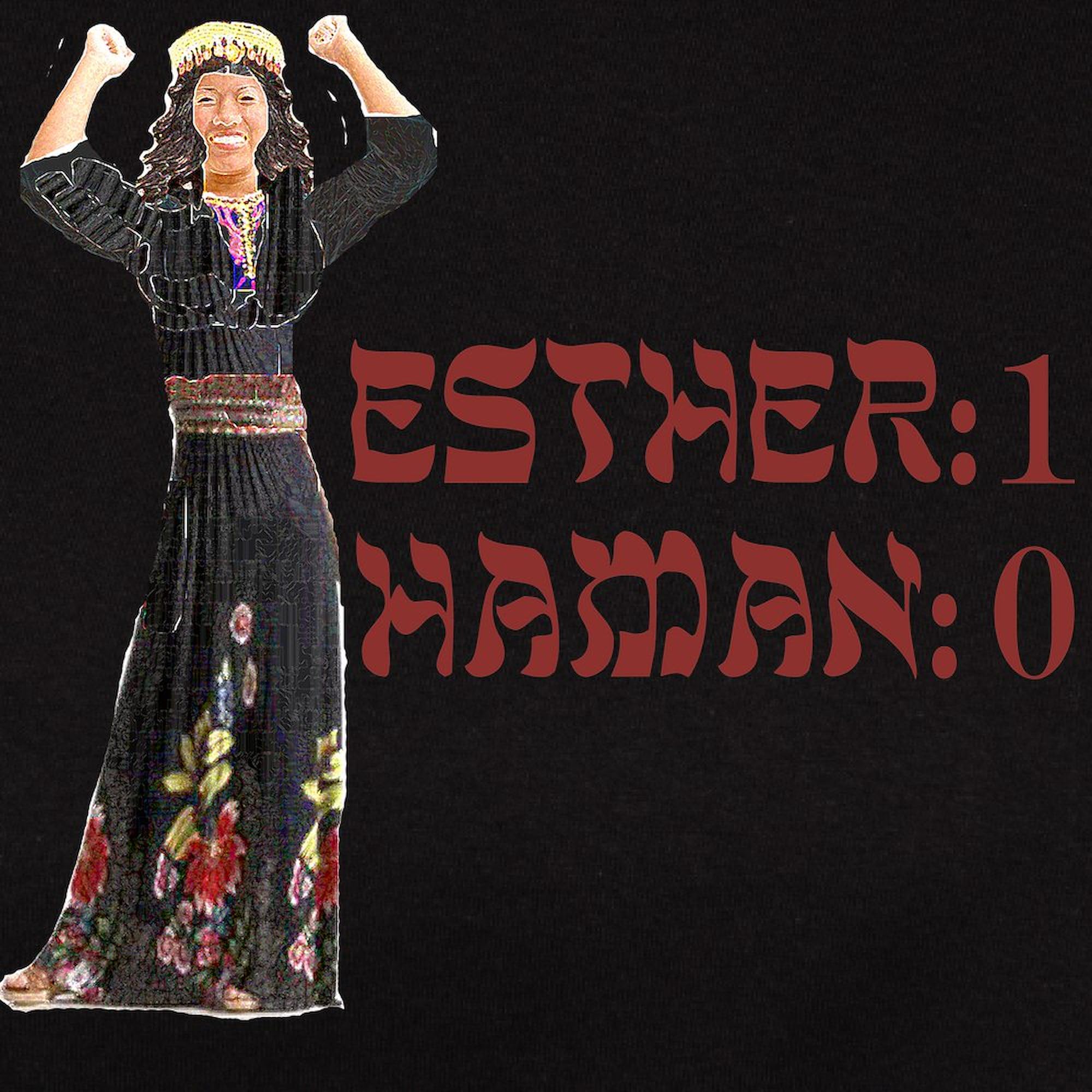 Purim Women's Dark Cotton T-Shirt - Comfortable Casual Tee for Jewish Holiday & Everyday Wear - Perfect for Festivals, Parties, and Daily Outfits