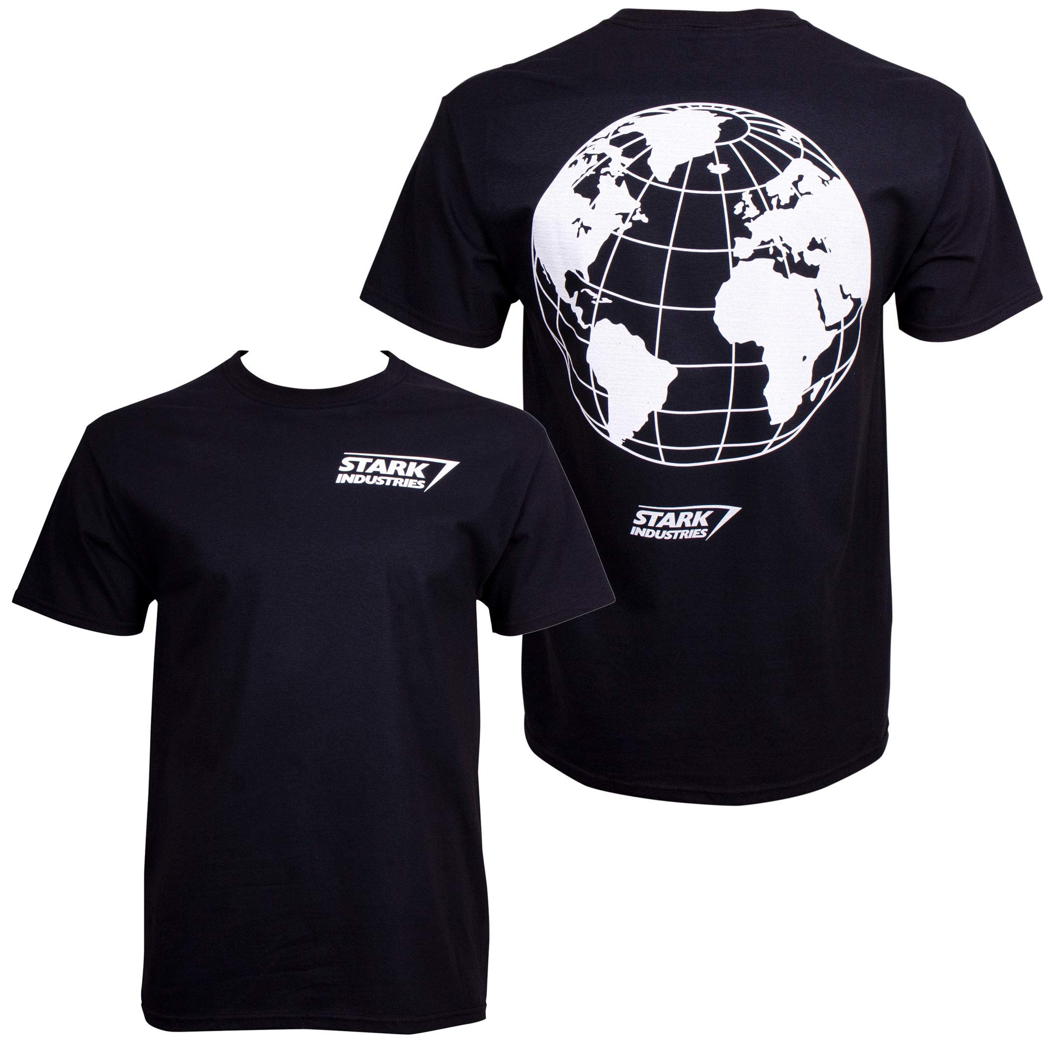 Iron Man Stark Industries Logo Graphic T-Shirt - Marvel Superhero Tee for Men & Women - Perfect for Cosplay, Comic Con & Casual Wear