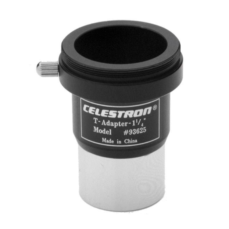 Celestron Universal 1.25-Inch Camera T Adapter for Telescopes - Compatible with DSLR & Mirrorless Cameras - Perfect for Astrophotography & Night Sky Observation (Model 93625)