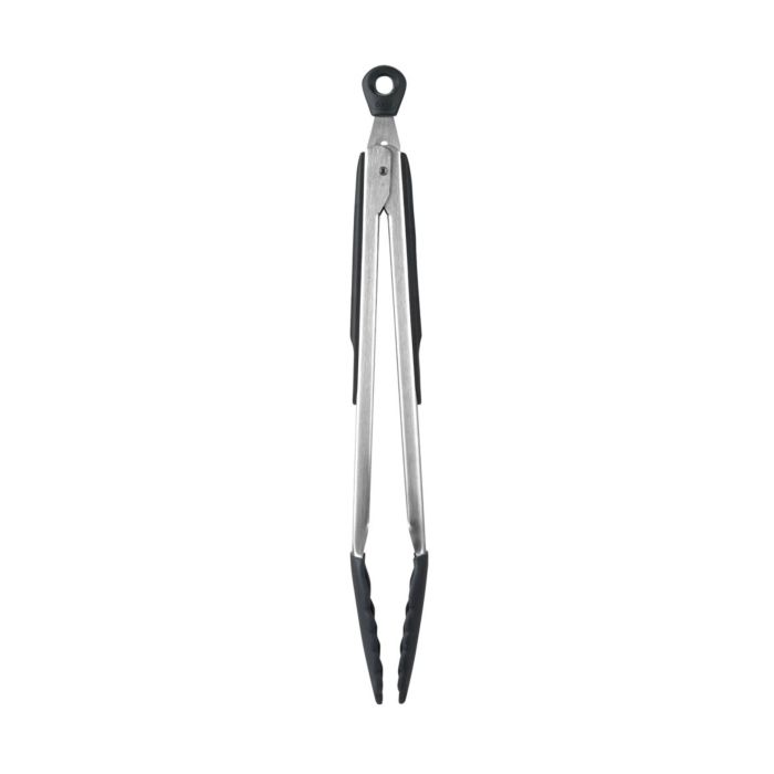 Locking Tongs with Silicone Heads - Non-Slip Kitchen Tongs in Multiple Sizes (6