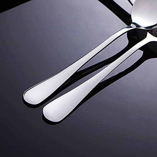 24-Piece Stainless Steel Flatware Set - Mirror Polished Dinner Forks & Cutlery Set for Home, Kitchen & Restaurant Use - Dishwasher Safe - Perfect for Everyday Dining, Dinner Parties & Catering Events