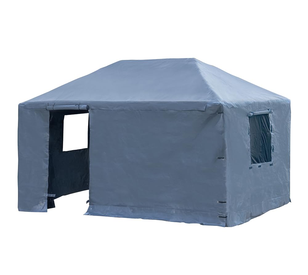 Sojag 12' x 16' Universal Winter Cover for Gazebos & Outdoor Sun Shelters - Waterproof Protection for Patio, Garden, and Backyard Use