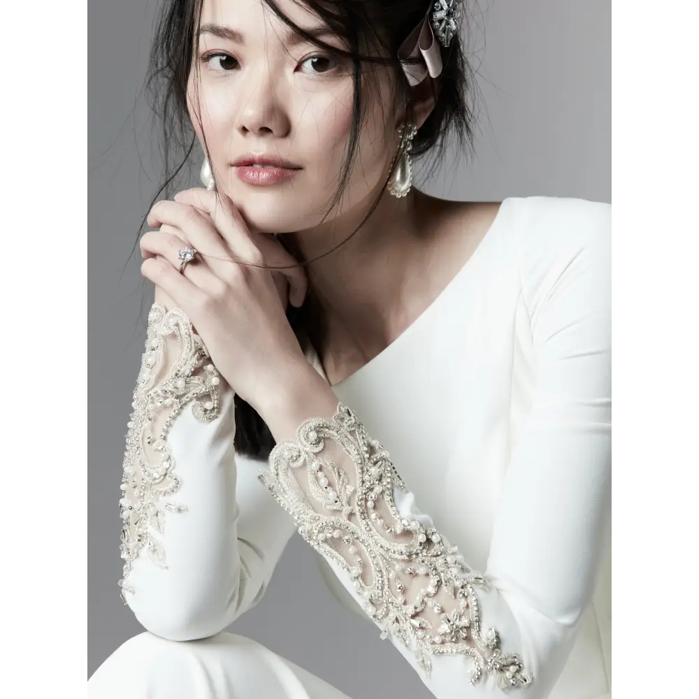 Aston by Sottero and Midgley - Elegant Wedding Dress for Brides | Perfect for Church Ceremonies, Beach Weddings & Formal Events