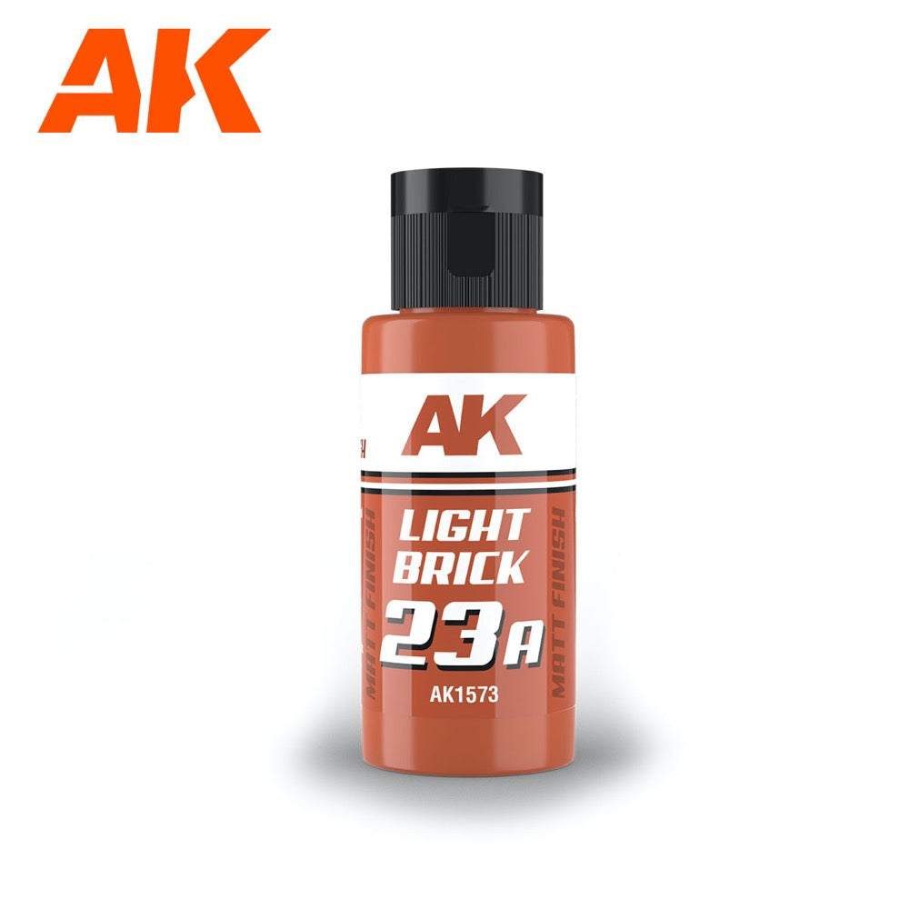 AK Interactive AK1573 Dual Exo Scenery 23A Light Brick 60ml - Premium Model Paint for Miniatures & Dioramas - Perfect for Warhammer, Gundam & Scale Modeling Projects