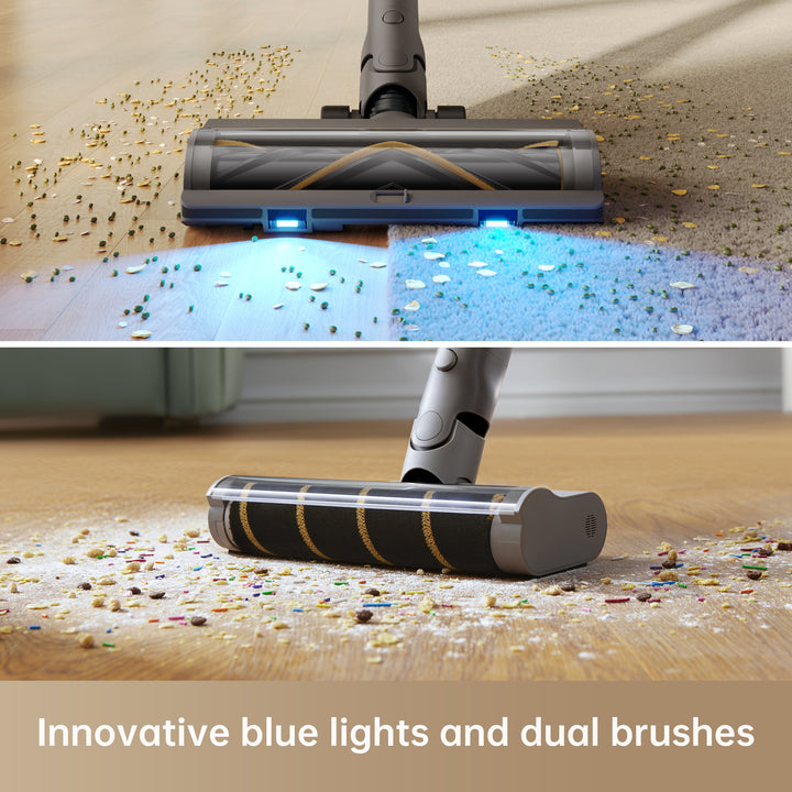 Dreame Z10 Station Cordless Stick Vacuum Cleaner with Self-Emptying Dock - Powerful 150AW Suction, 60-Day Dust Capacity, Ideal for Pet Hair, Hard Floors & Carpets | Perfect for Home Cleaning & Pet Owners