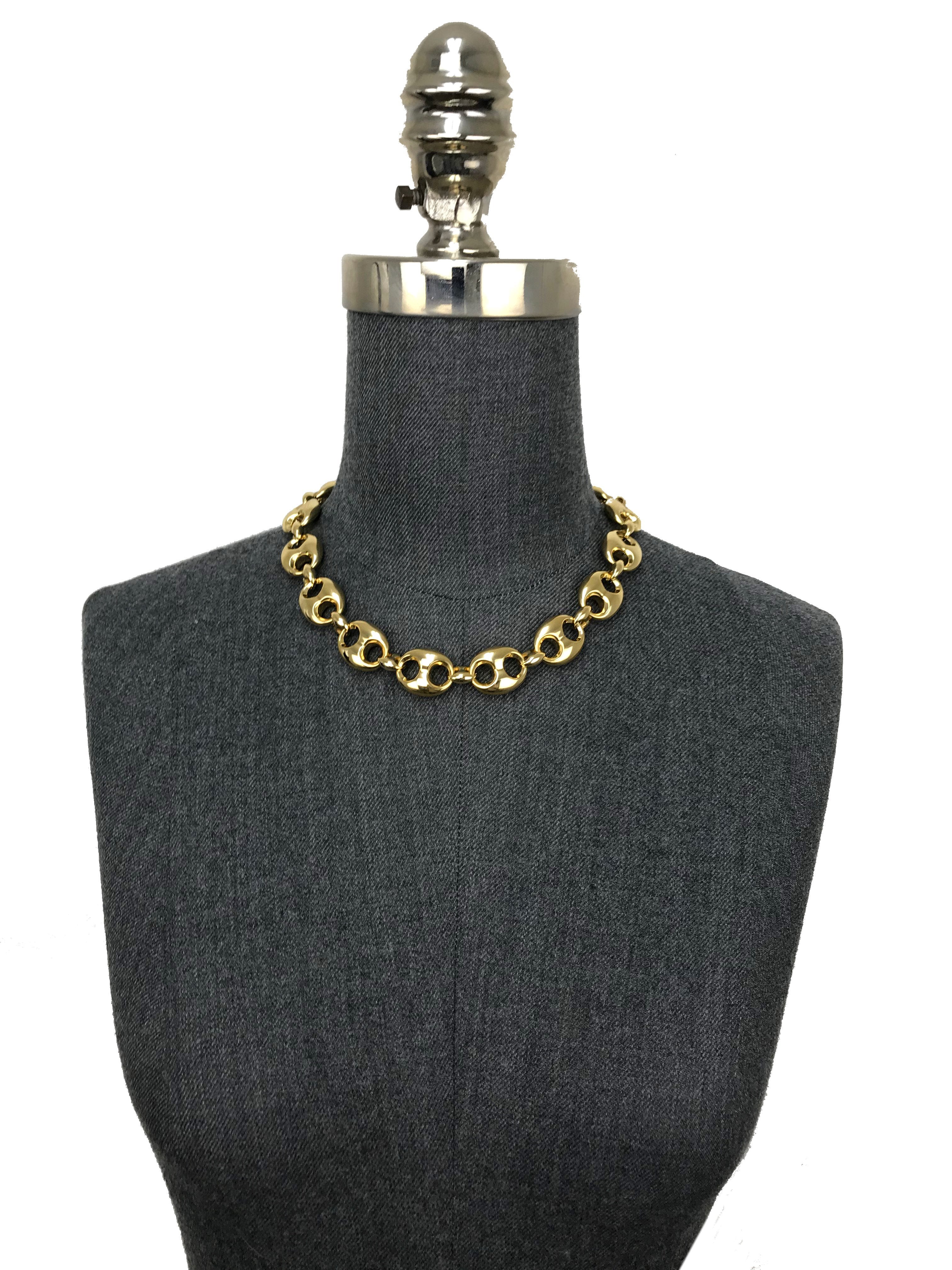 Gucci Marina 18k Yellow Gold Chain Necklace for Women - Luxury Italian Jewelry for Everyday Wear, Gifts & Special Occasions