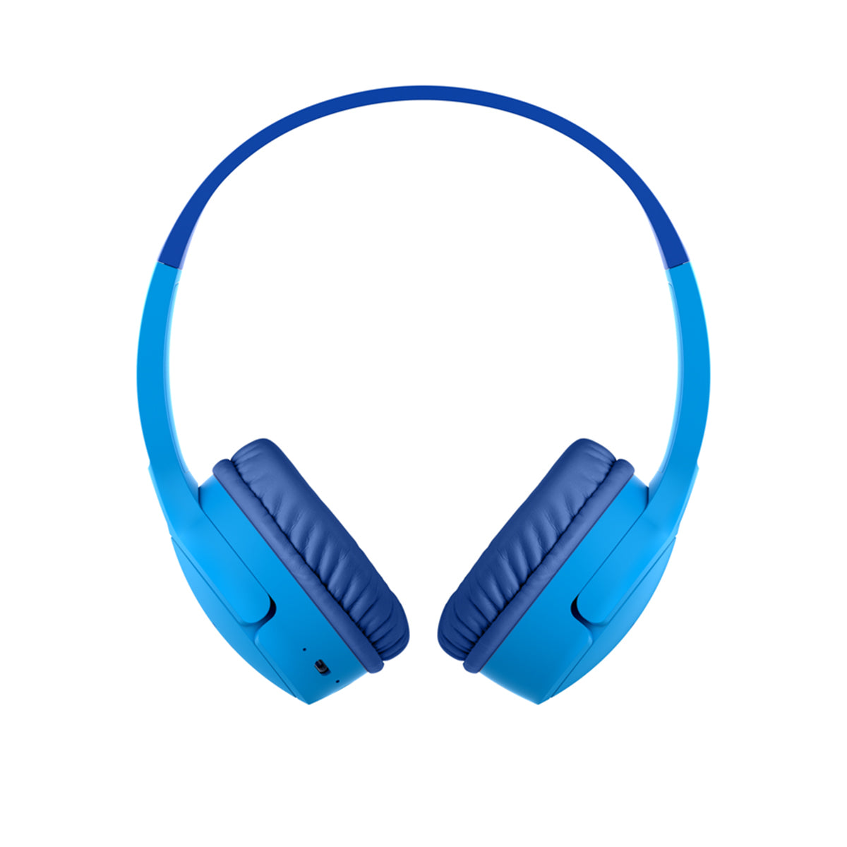 Belkin SoundForm Mini Kids Wireless Bluetooth Headphones - Lightweight, Comfortable & Safe for Children - Perfect for School, Travel & Online Learning (Blue)
