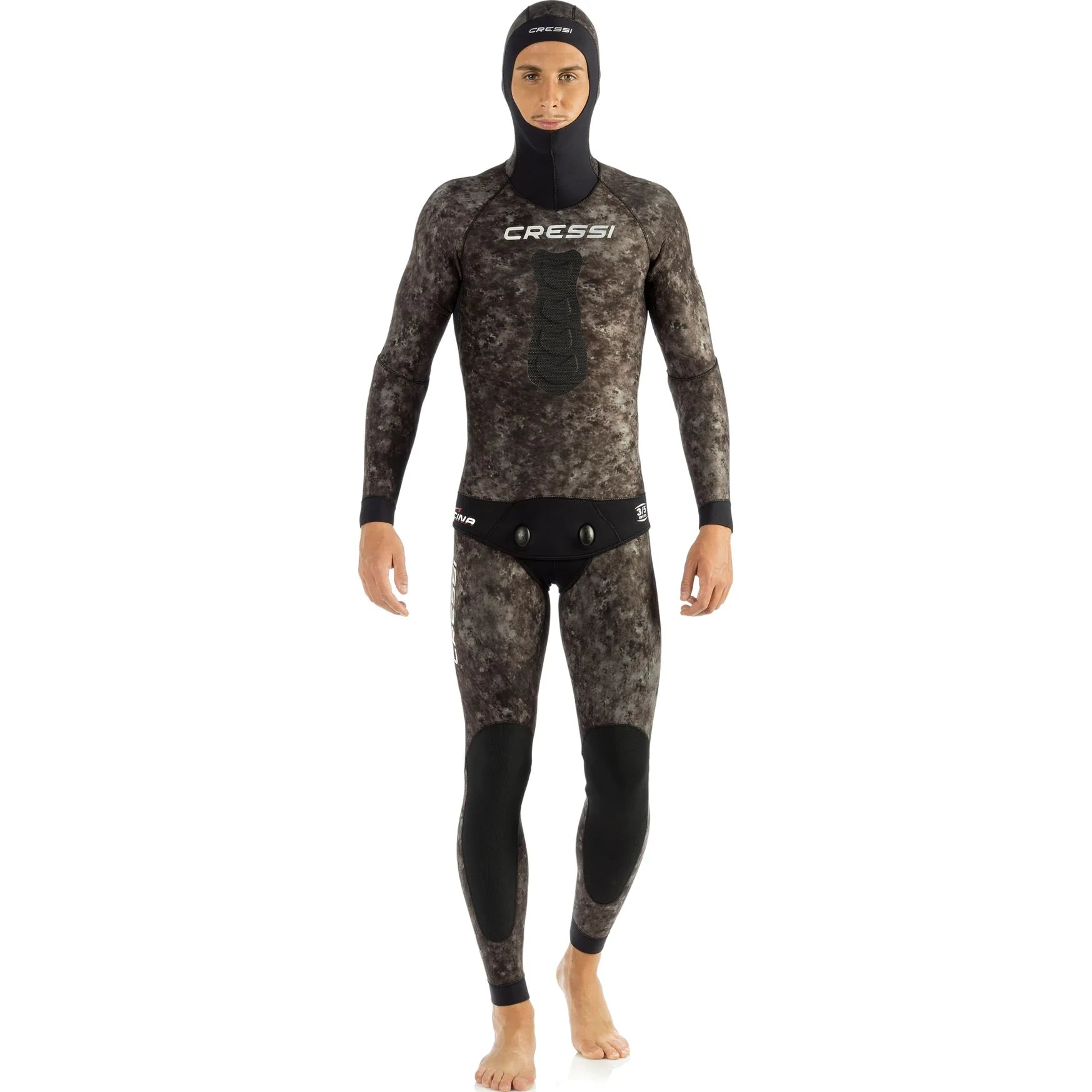 Cressi Tracina 7mm Neoprene Wetsuit for Scuba Diving & Snorkeling - Warm Water Protection for Men & Women | Perfect for Tropical Diving, Spearfishing & Water Sports