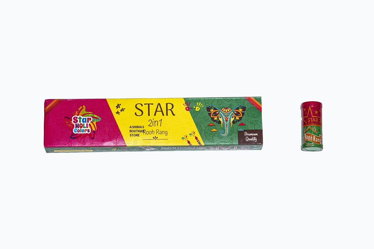 Eco-Friendly Pack of 5 Herbal Holi Water Colors - 20g Each Bottle, 100g Total - Non-Toxic & Skin Safe for Festival Celebrations, Outdoor Play & Colorful Events