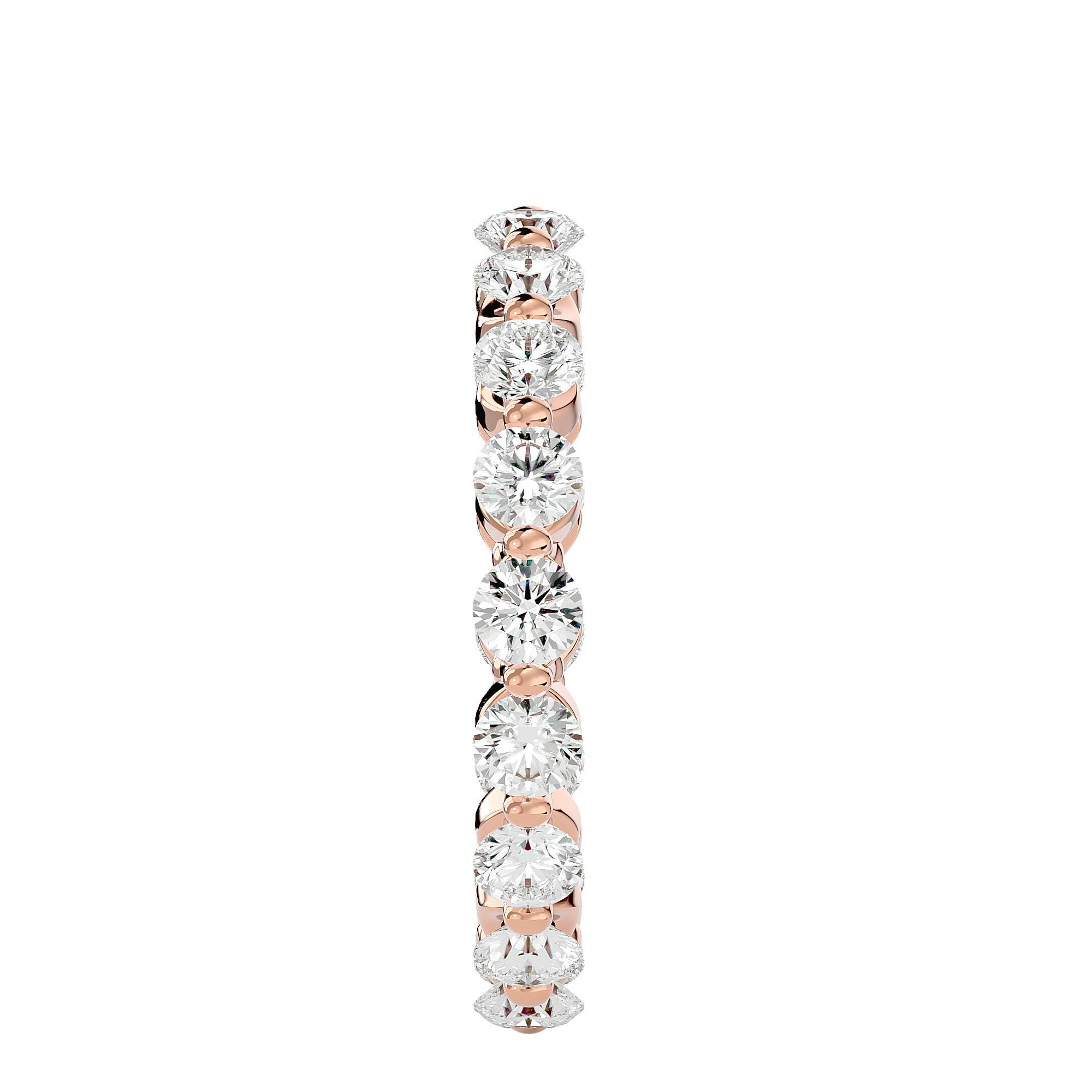 Certified 2.01 Ct Real Diamond Ring - Round Cut Diamonds in 14k White/Yellow/Rose Gold | Women's Wedding, Bridal, Anniversary & Special Occasion Ring (IJ-SI) | Perfect for Proposals, Engagements & Romantic Gifts