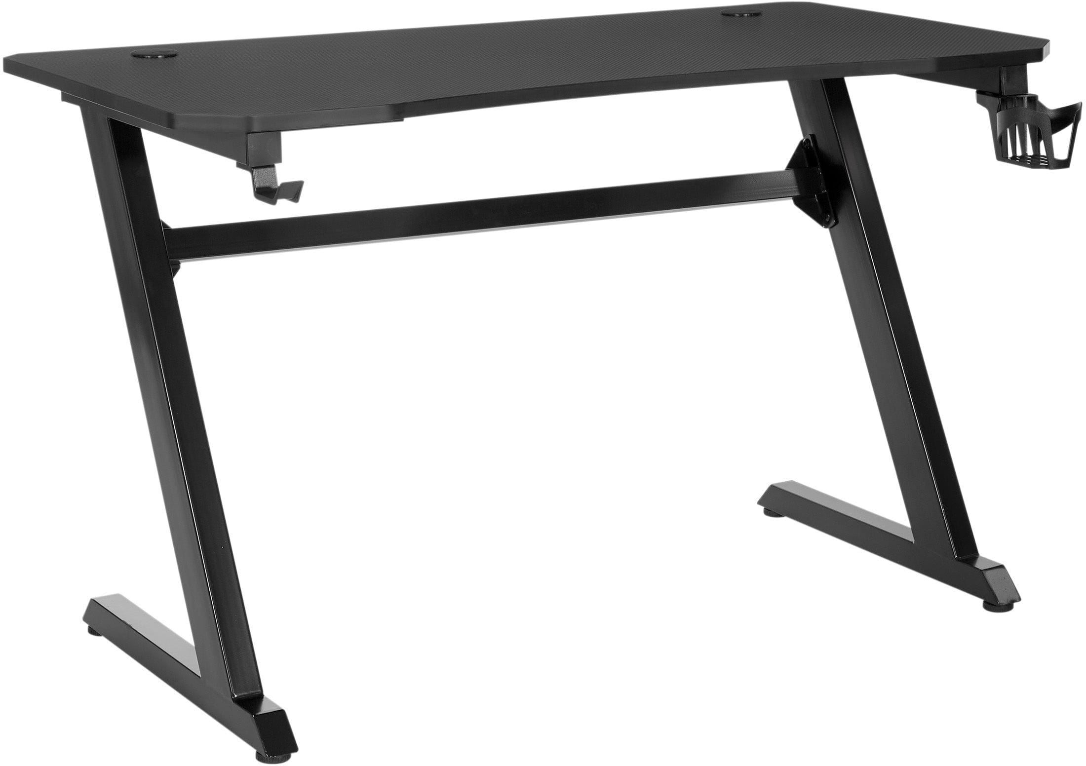 Office Star GST25 Ghost Battlestation Gaming Desk - Ergonomic Computer Desk for PC & Console Gamers - Perfect for Home Office & Gaming Setup