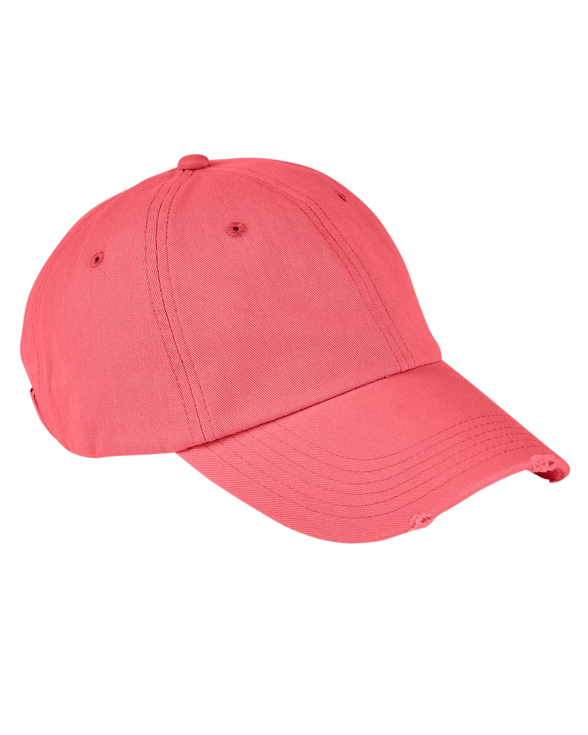 Authentic Pigment AP1920 Distressed 6-Panel Baseball Cap - Vintage Style Adjustable Dad Hat for Men & Women | Perfect for Outdoor Activities, Sports & Casual Wear