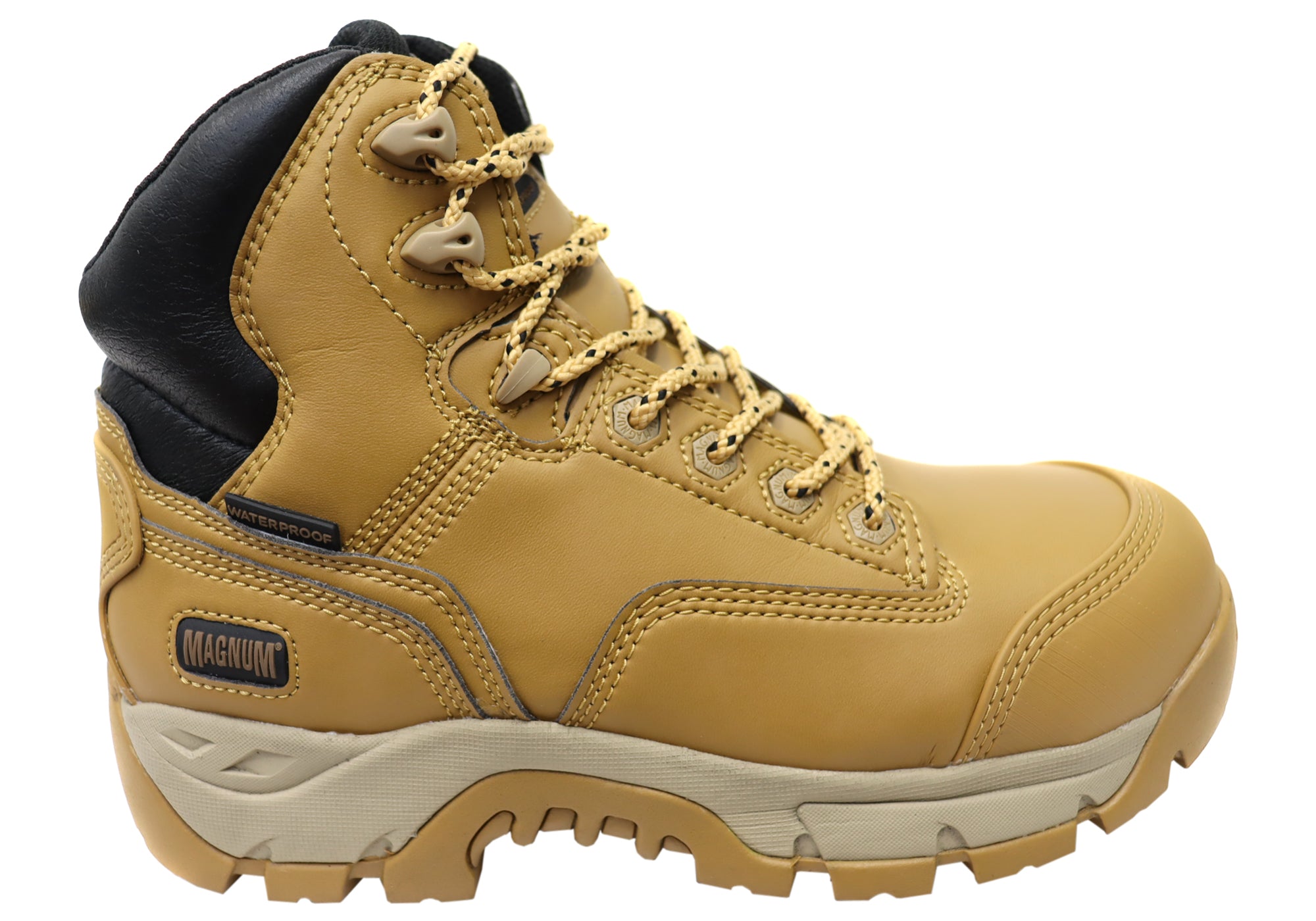 Magnum Men's Waterproof Precision Max SZ CT WPI Safety Work Boots - Heavy Duty Construction & Industrial Use for Outdoor Work
