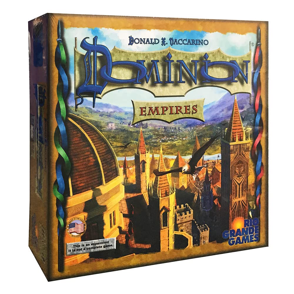 Dominion Empires Board Game - Strategy Card Game for Family Fun