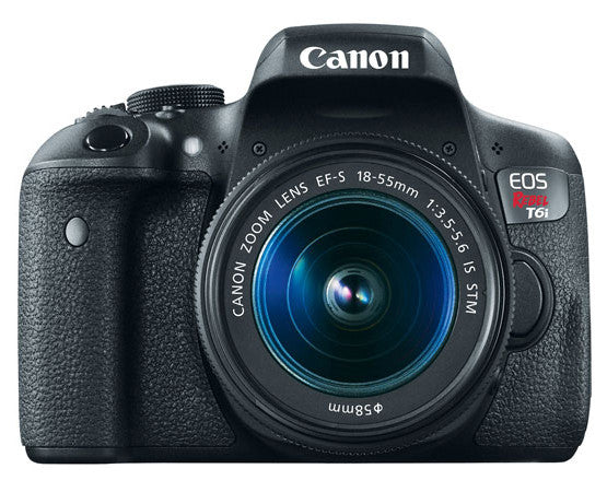 Canon EOS Rebel T6i DSLR Camera with 18-55mm STM Lens Kit - Perfect for Travel Photography, Vlogging & Beginners