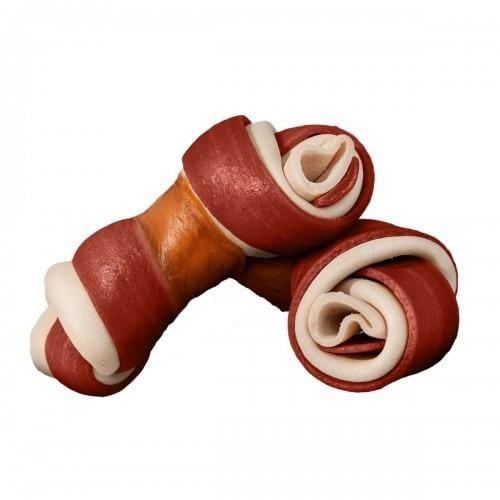 Zoe Better Than Rawhide BBQ Chicken Flavor 10 Mini Bones Dog Chew Treats - 234g Natural Dental Chews for Small & Medium Dogs - Perfect for Training, Teething & Playtime