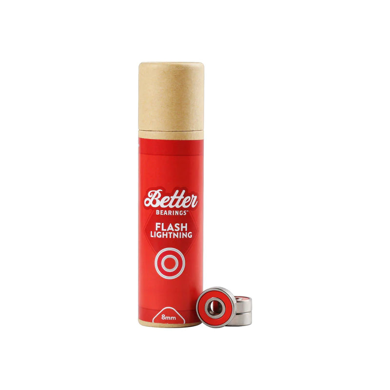 Better Bearings - High Performance Flash Lightning Bearings for Skateboards, Scooters & Rollerblades | Durable & Smooth Ride