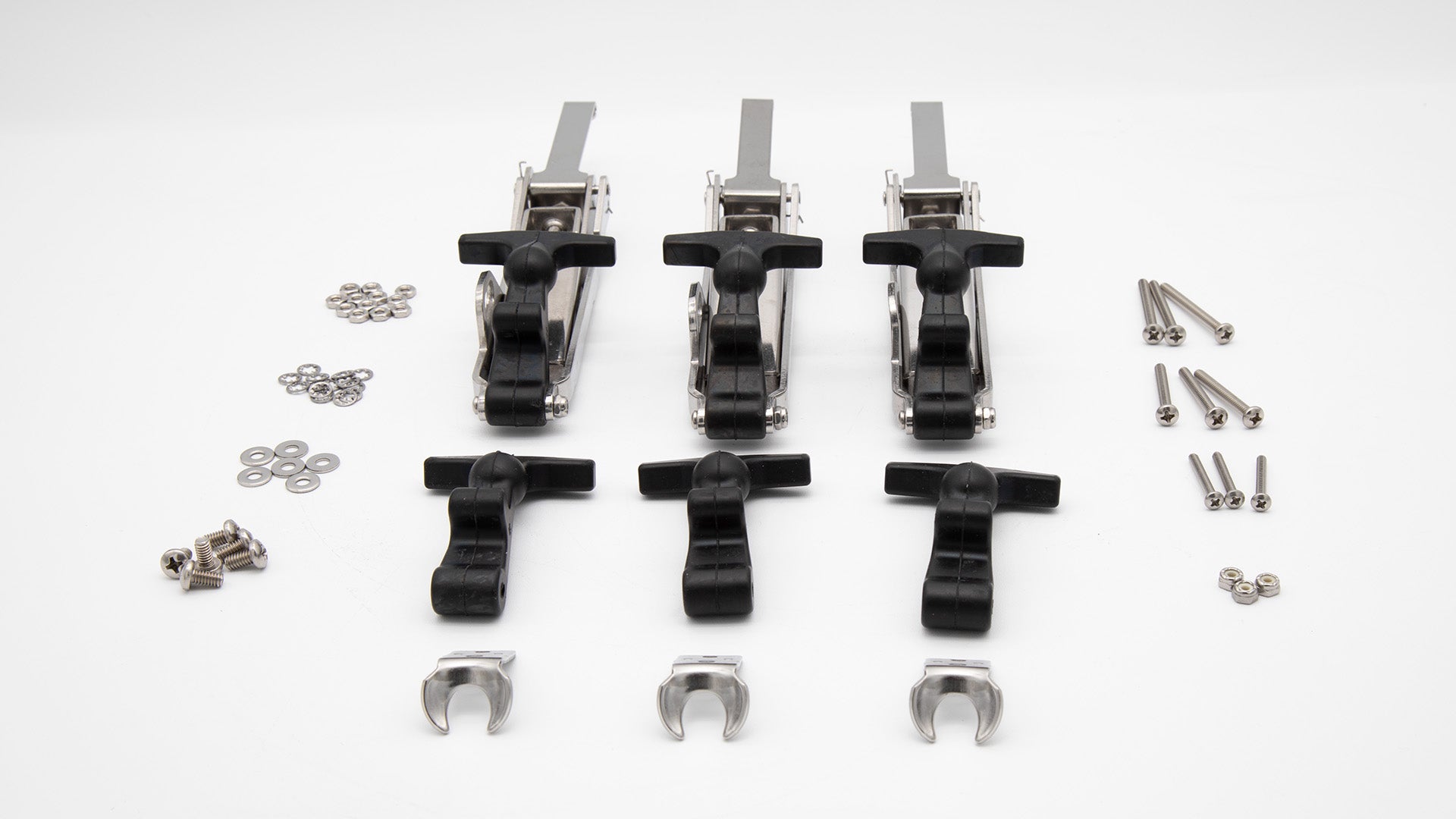 Compact Latch Replacement Kit - Durable Hardware for Cabinets, Doors & Furniture - Easy DIY Installation for Home & Office Organization