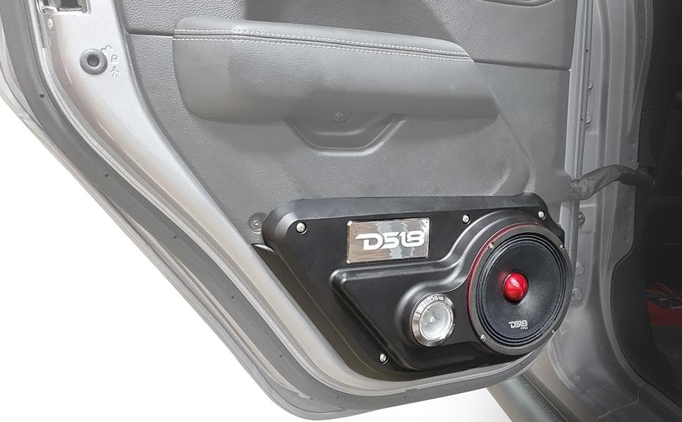 DS18 JL/JT Jeep Gladiator Loaded Door Panels - Premium Replacement for Jeep Wrangler & Gladiator Models | Perfect for Off-Roading & Custom Upgrades