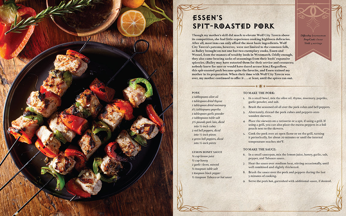 Diablo: The Official Cookbook - Authentic Recipes from the Game - Perfect for Gamers & Fantasy Fans - Great for Game Nights & Themed Parties