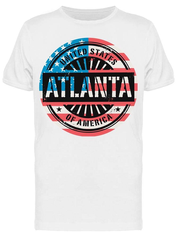 USA Atlanta Graphic T-Shirt for Men - Comfortable Cotton Tee for Casual Wear, Travel & Street Style