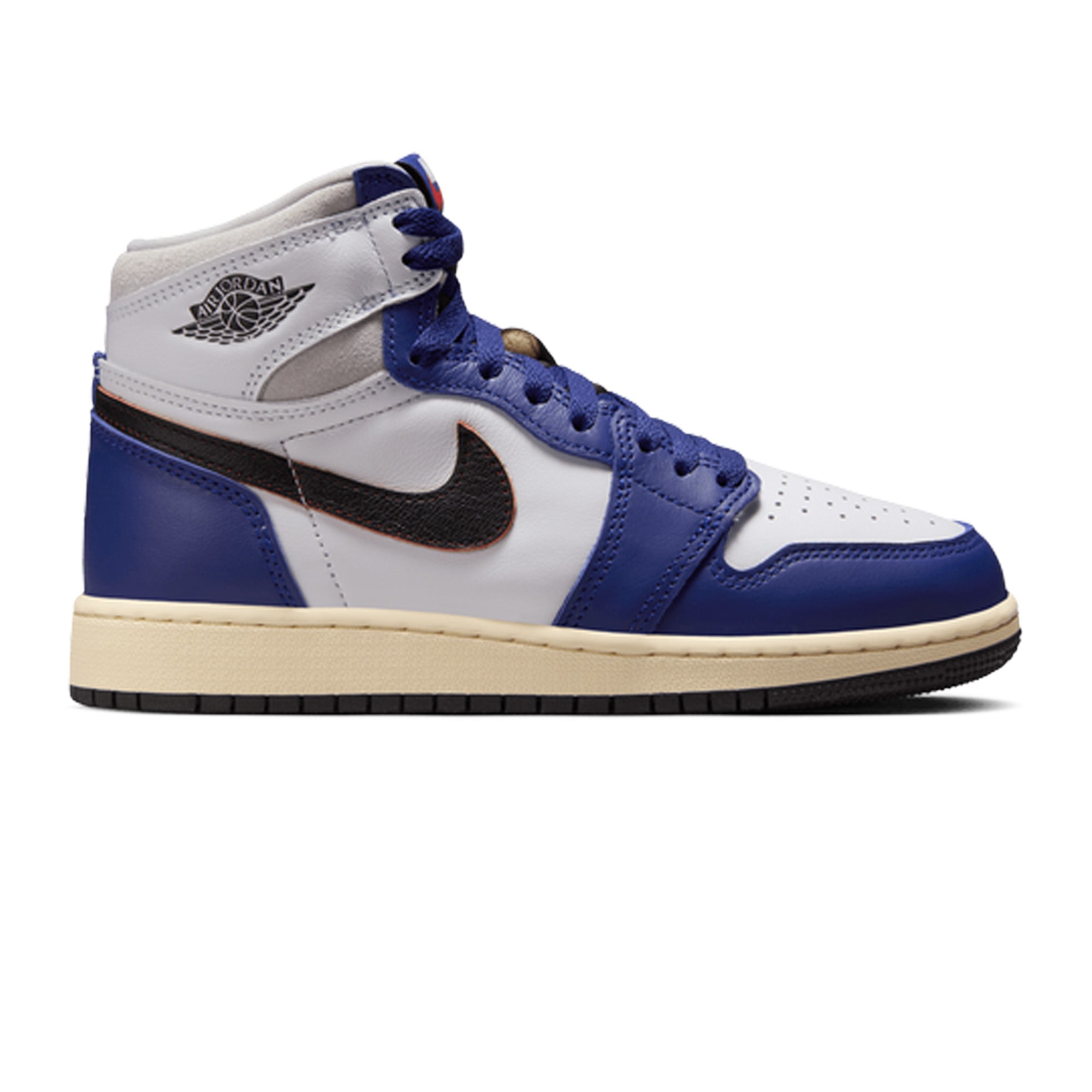 Air Jordan 1 Retro High OG Rare Air 'Deep Royal Blue' GS (2025) - Authentic Basketball Sneakers for Women & Kids - Perfect for Streetwear, Sports & Sneaker Collection