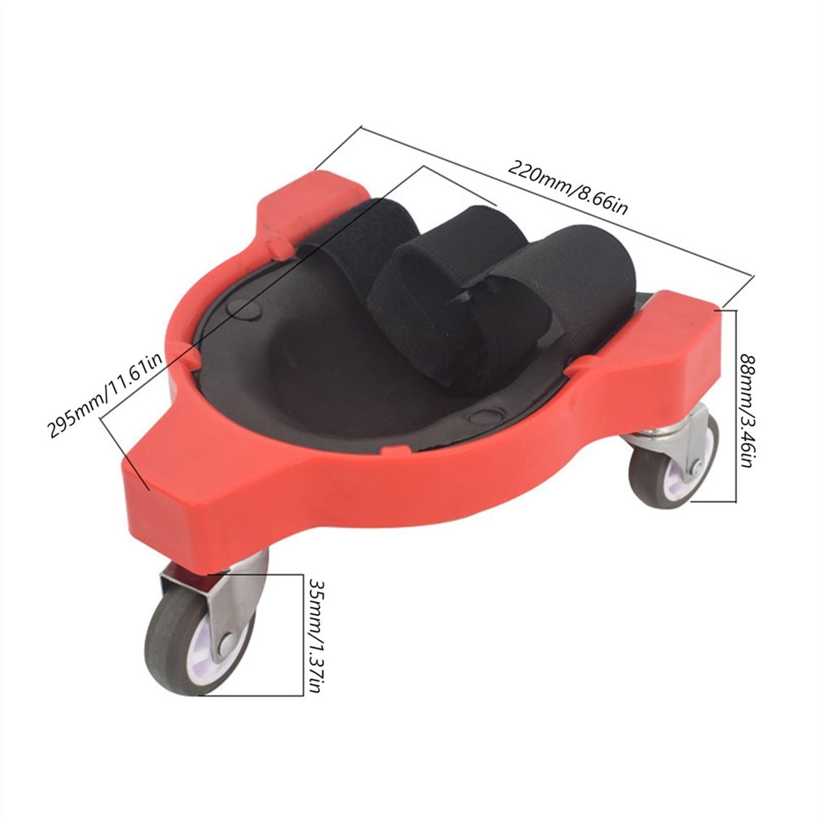 **Tile Vibrator Rolling Knee Pad with Built-in Wheels & Foam Padded Platform – Universal Kneeling Protection for Tile Tiling Machine – Ideal for Flooring, Construction & DIY Projects**