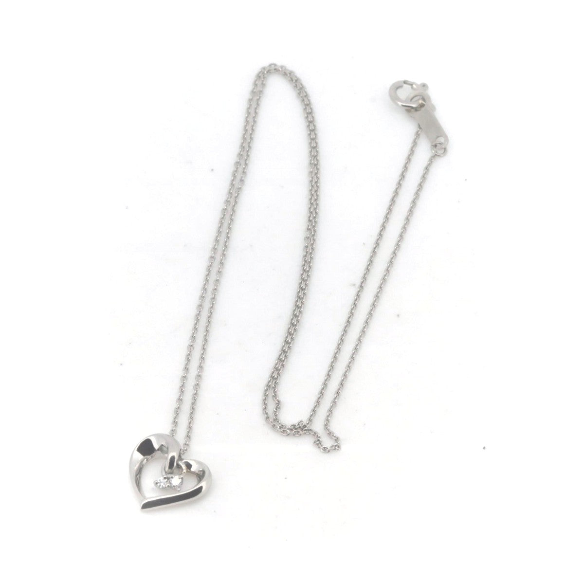 4℃ Heart Motif PT850 Necklace - Elegant 18K Gold Plated Pendant for Women | Perfect for Valentine's Day, Anniversary & Romantic Gifts | Everyday Jewelry & Special Occasions