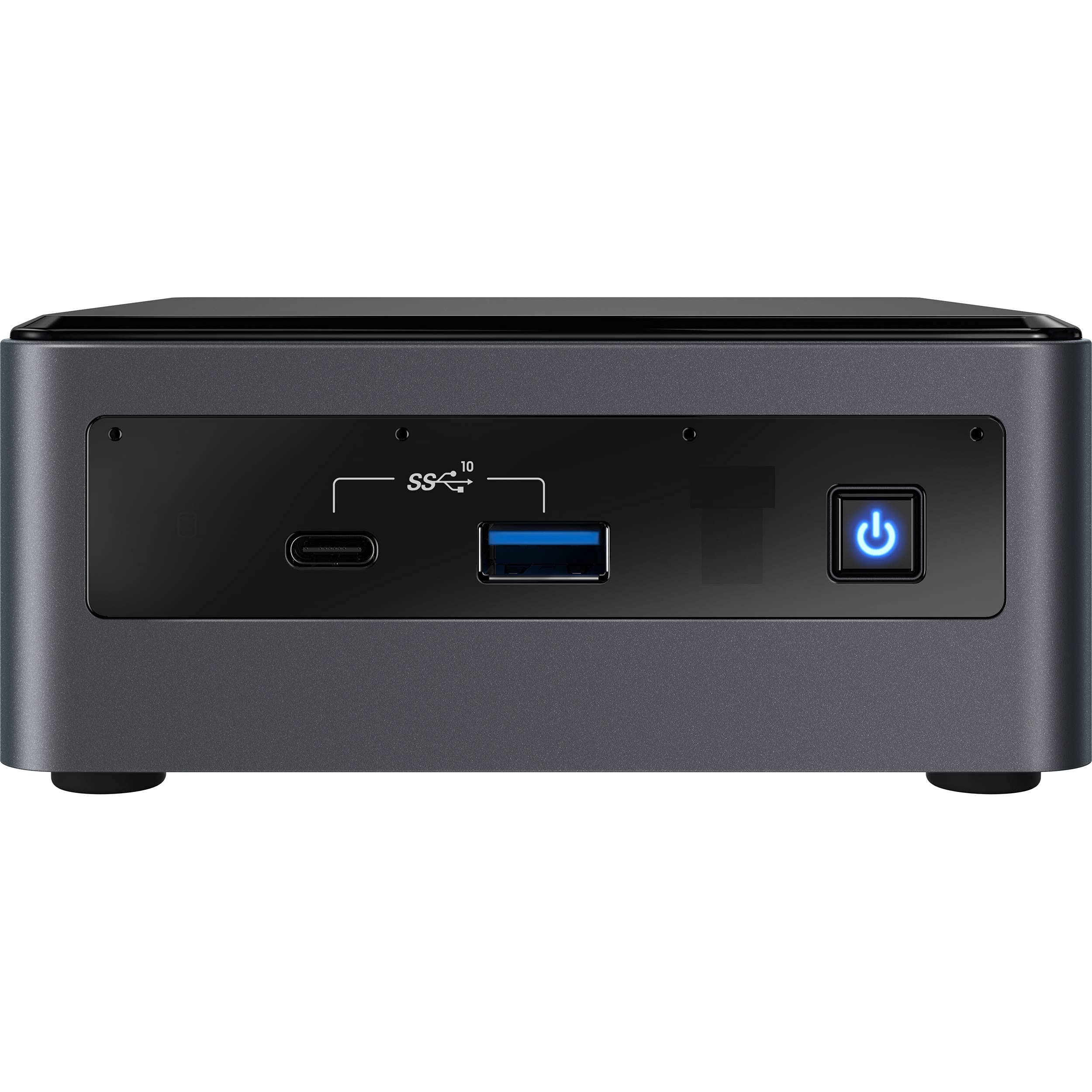 Intel NUC10i3FNH Mini PC - Intel i3-10110U Dual-Core, 4GB RAM, 512GB SSD + 1TB HDD, Windows 10 Home (Renewed) - Compact Desktop Computer for Home Office, Business, Gaming & Entertainment