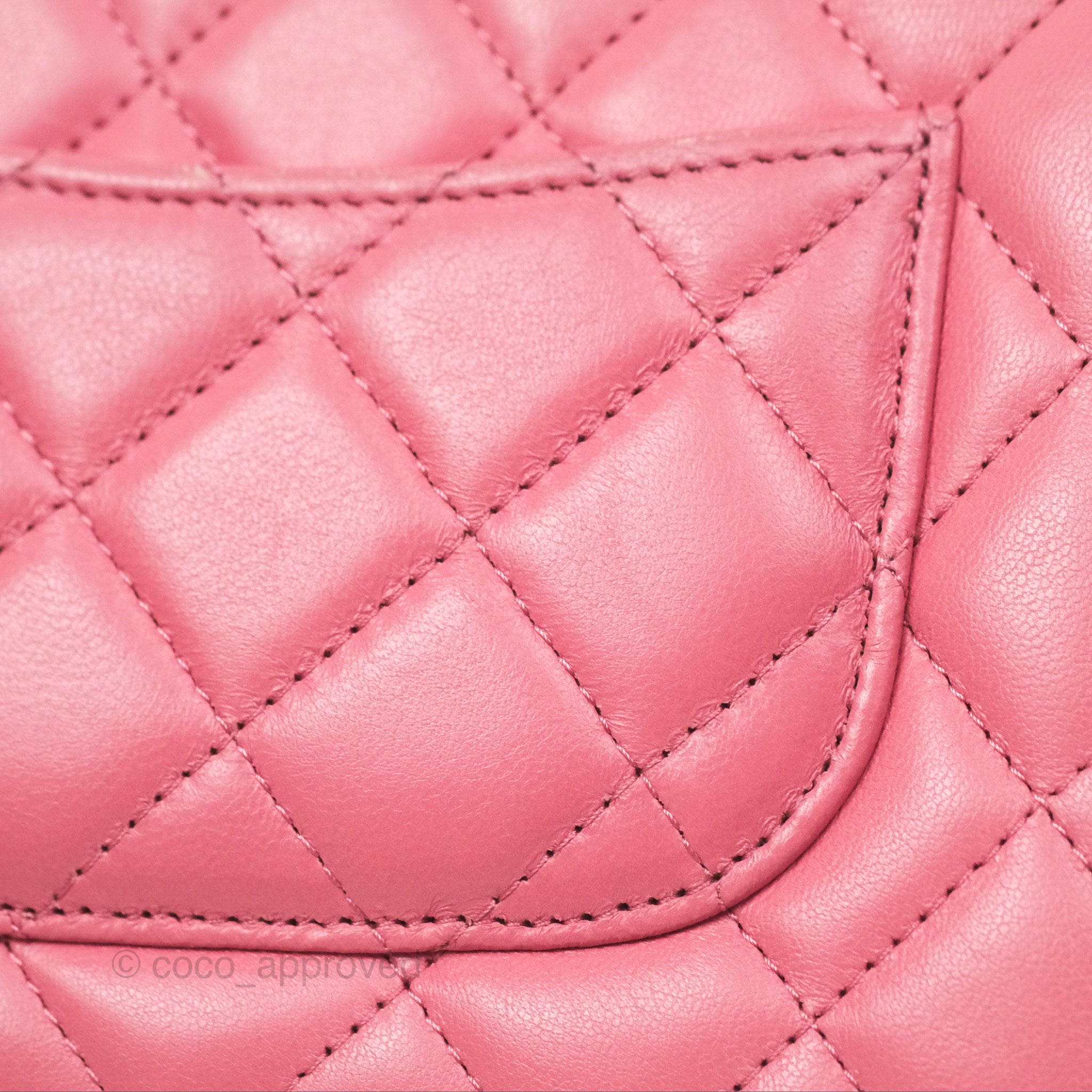 Chanel Quilted Lambskin Pink Adjustable Chain Wallet on Chain WOC - Perfect for Evening Events, Parties, and Daily Luxury Use