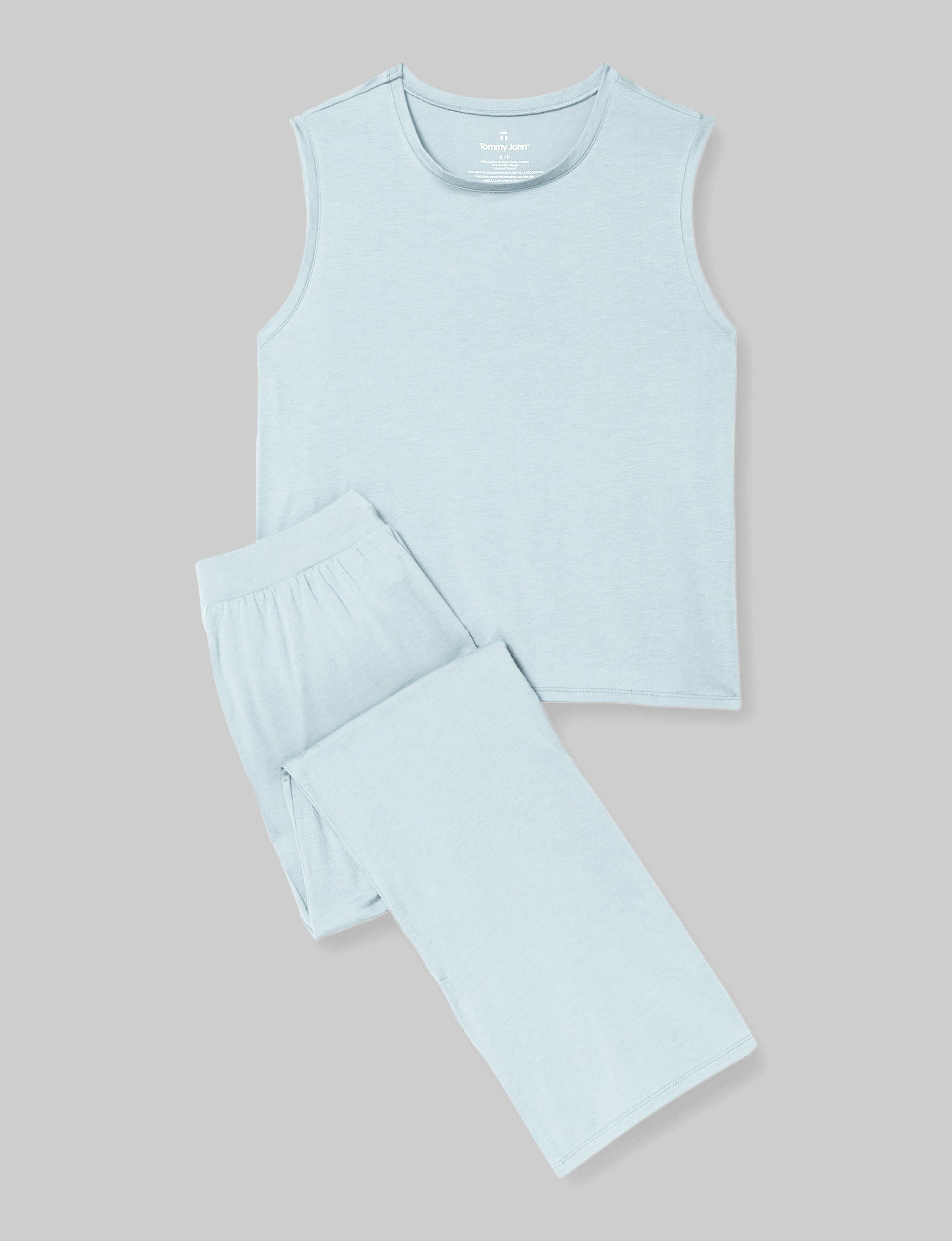 Women's Power Nap Tank & Pant Set - Soft Sleepwear for Relaxation & Comfort - Perfect for Lounging, Yoga & Nighttime Wear