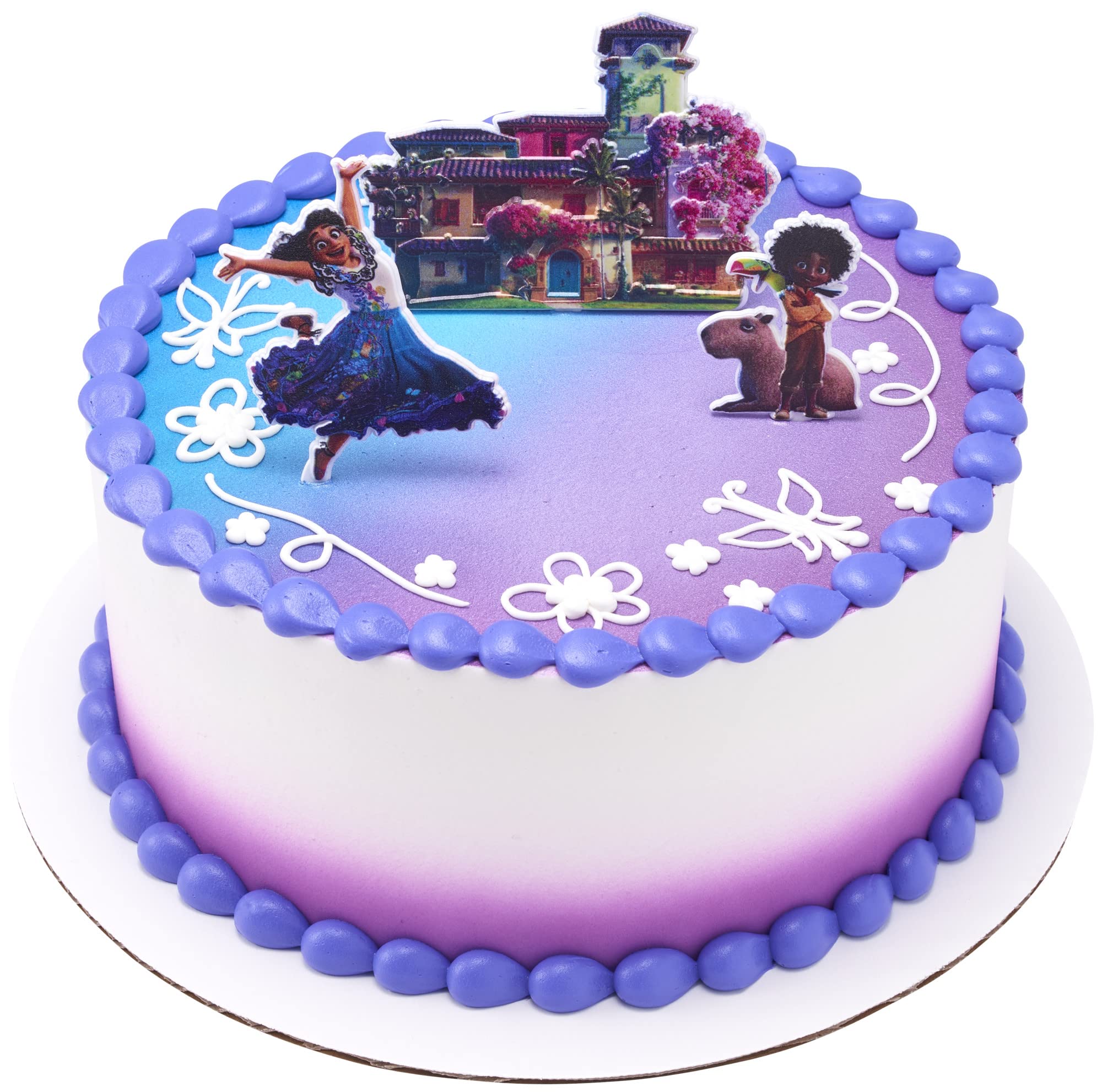 Disney Encanto Cake Topper Set - 3-Piece Cake Decorating Kit for Birthday Parties, Baby Showers & Special Celebrations